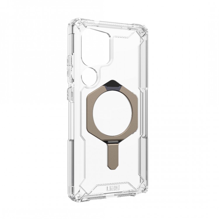 Θήκη UAG Plasma XTE MagSAFE Magnetic Ring με ενσωματωμένη βάση για Samsung Galaxy S25 ULTRA 5G 2025 - ΜΑΥΡΟ/ΤΙΤΑΝΙΟ - 21446711404G