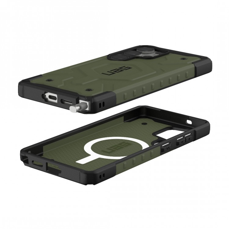 Θήκη UAG Pathfinder Pro MAGNET MAGSAFE για Samsung Galaxy S25 ULTRA 5G 2025 - Olive ΠΡΑΣΙΝΟ - 214476117272