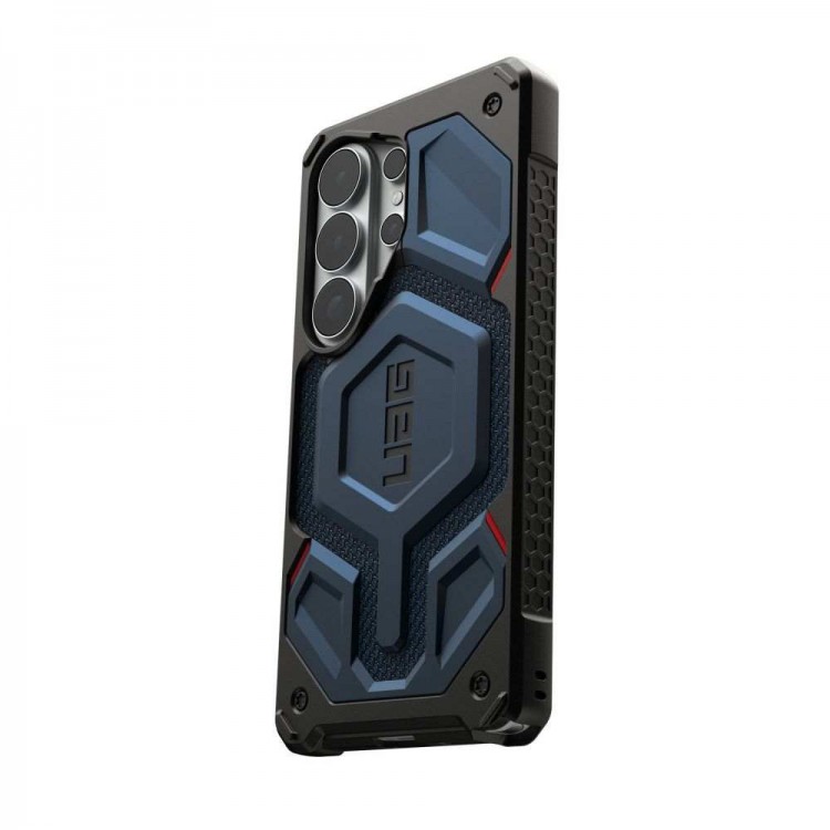 Θήκη UAG MONARCH Pro Magnet MAGSAFE για Samsung Galaxy S26 Ultra 2026 5G - Kevlar Mallard ΜΠΛΕ - 214513113955