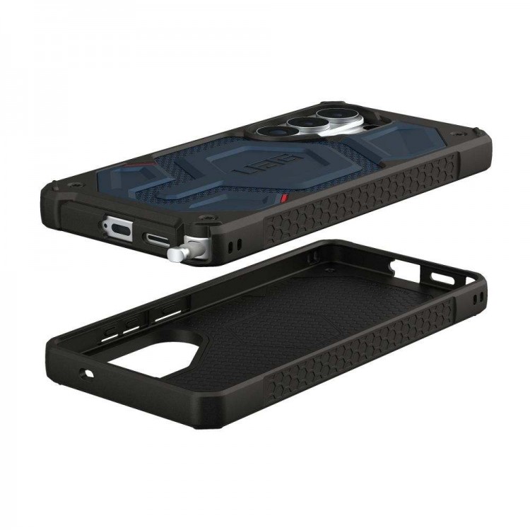 Θήκη UAG MONARCH Pro Magnet MAGSAFE για Samsung Galaxy S26 Ultra 2026 5G - Kevlar Mallard ΜΠΛΕ - 214513113955