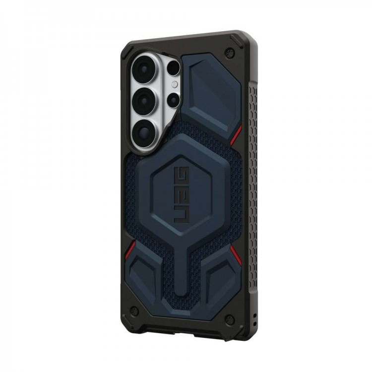 Θήκη UAG MONARCH Pro Magnet MAGSAFE για Samsung Galaxy S26 Ultra 2026 5G - Kevlar Mallard ΜΠΛΕ - 214513113955