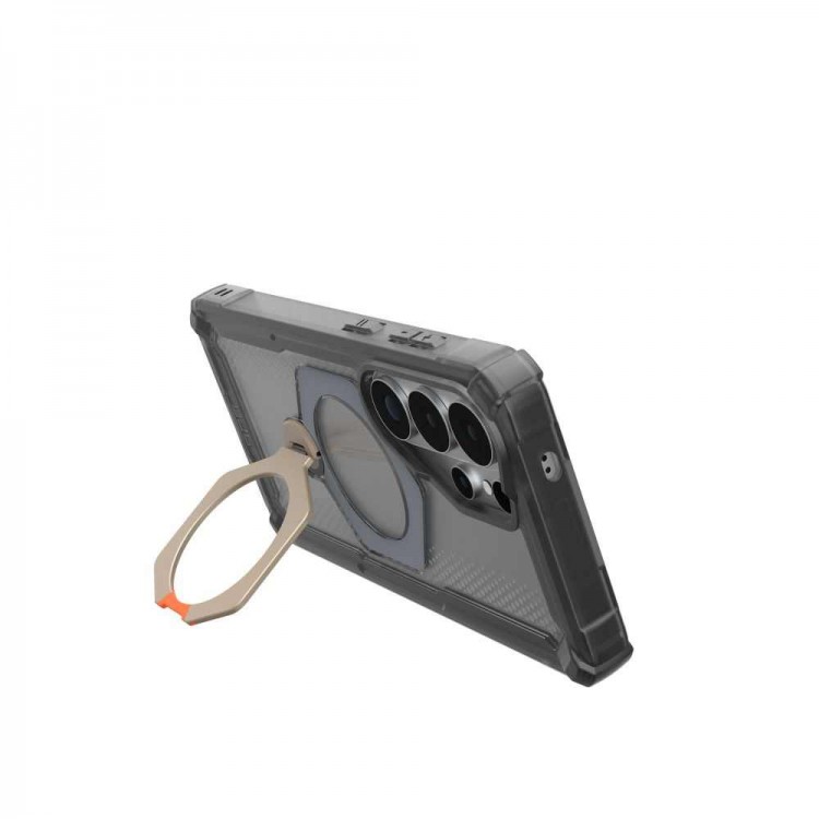 Θήκη UAG Plasma XTE 360 MagSAFE με Περιστρεφόμενο Μαγνητικό δακτύλιο, ενσωματωμένη βάση για Samsung Galaxy S26 Ultra 5G 2026 - Ash ΓΚΡΙ / ΤΙΤΑΝΙΟ - 214525113131
