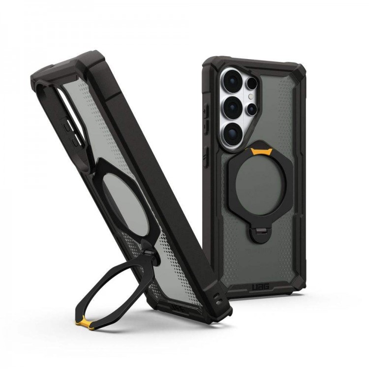 Θήκη UAG Plasma XTE 360 MagSAFE με Περιστρεφόμενο Μαγνητικό δακτύλιο, ενσωματωμένη βάση για Samsung Galaxy S26 Ultra 5G 2026 - ΜΑΥΡΟ / ΜΑΥΡΟ - 214525114040