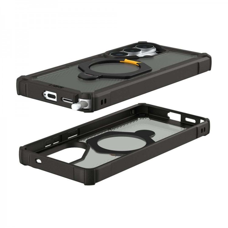 Θήκη UAG Plasma XTE 360 MagSAFE με Περιστρεφόμενο Μαγνητικό δακτύλιο, ενσωματωμένη βάση για Samsung Galaxy S26 Ultra 5G 2026 - ΜΑΥΡΟ / ΜΑΥΡΟ - 214525114040