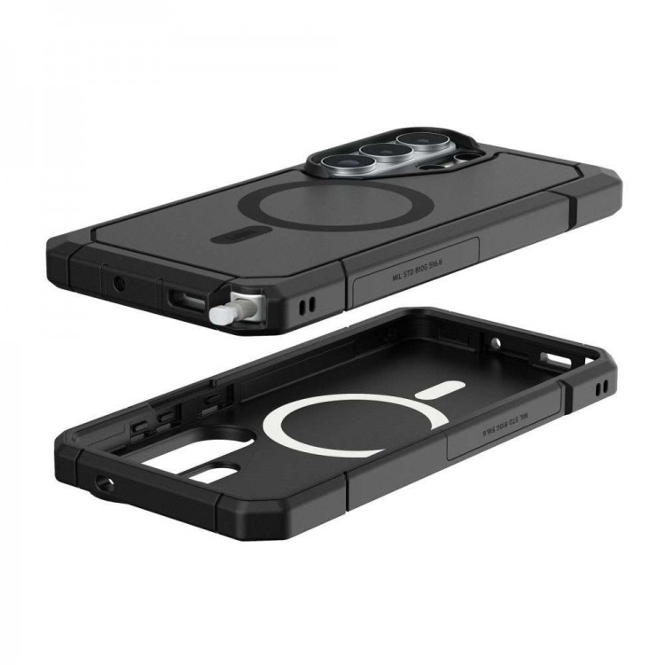 Case UAG Trooper MagSafe με Προστατευτικό πλαίσιο/θύρα φόρτισης για Samsung Galaxy S26 Ultra 6.9 5G 2026 - Opaque ΜΑΥΡΟ - 214546114040