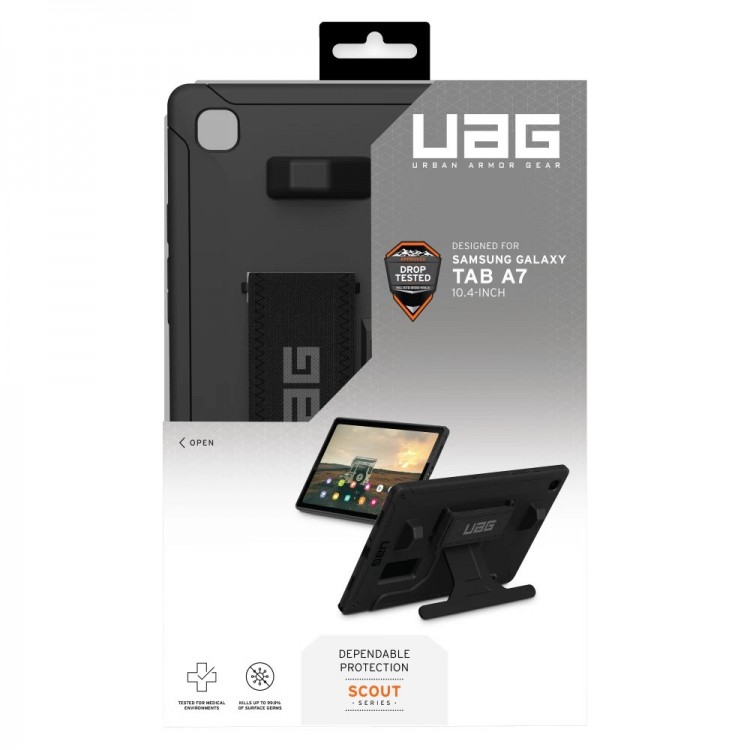 Θήκη UAG SCOUT για Samsung Galaxy Tab A7 10.4 T500,T505 - MAYΡΟ - 22269H114040