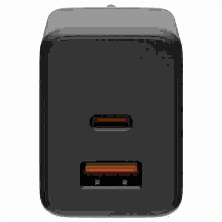 UAG SRGE 30W GaN PD/Quick Charge οικιακός φορτιστής EU, 2ΧΘύρες - 1XUSB-C, 1XUSB-A - Μαύρο - 9B443511V4040