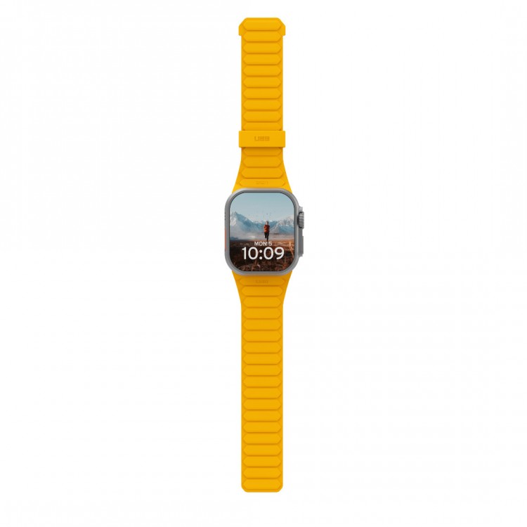 UAG Pathfinder Reversible Μαγνητικό Band SERIES για Apple Watch SERIES - 49mm-46mm-45mm-44mm-42mm - Heritage ΚΙΤΡΙΝΟ/ΜΑΥΡΟ - 194161118240