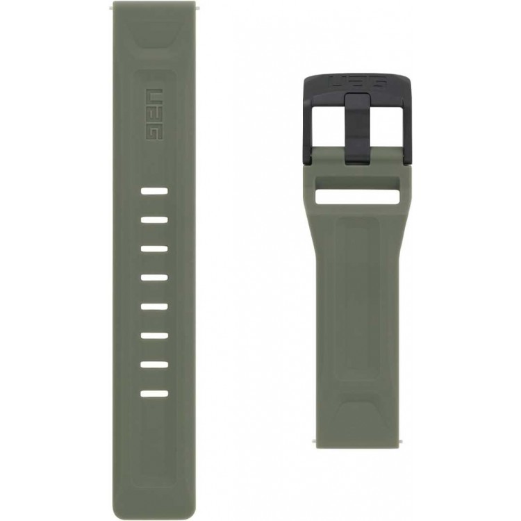 UAG Scout Strap για SAMSUNG Galaxy Watch 6 40/44mm, Watch6 Classic 43/47mm, Watch 5 Pro 45 mm - Fit 20mm - FOLLIAGE ΠΡΑΣΙΝΟ ΧΑΚΙ - 294404117245