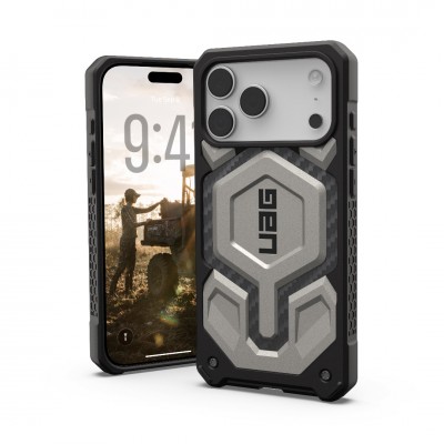 Θήκη UAG MONARCH Pro MagSafe για Apple iPhone 17 Pro 6.3 2025 - Titanium ΜΑΥΡΟ - 114513113636