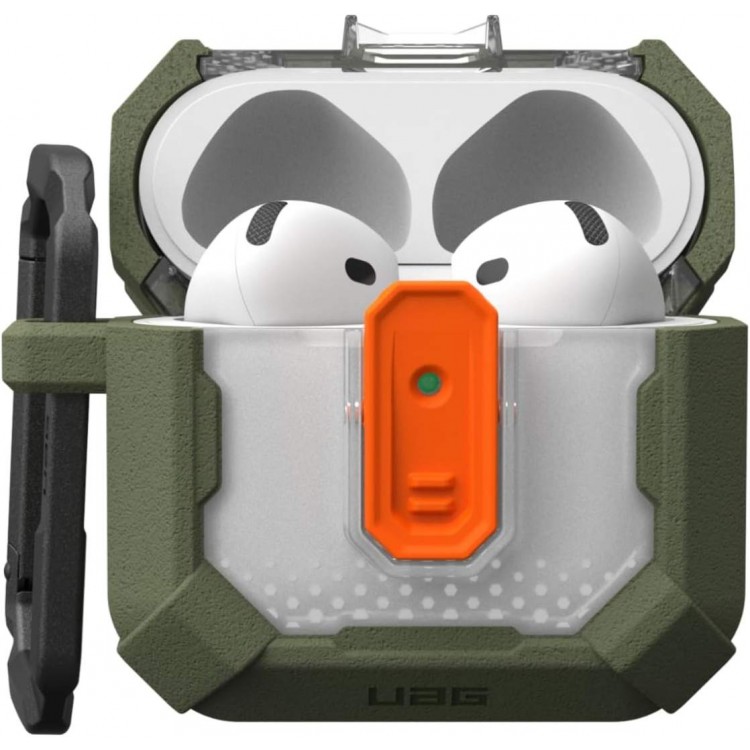 Θήκη UAG Plasma για Apple AirPods 4 2024 - OLIVE DRAB ΧΑΚΙ ΠΡΑΣΙΝΟ - 104129117272