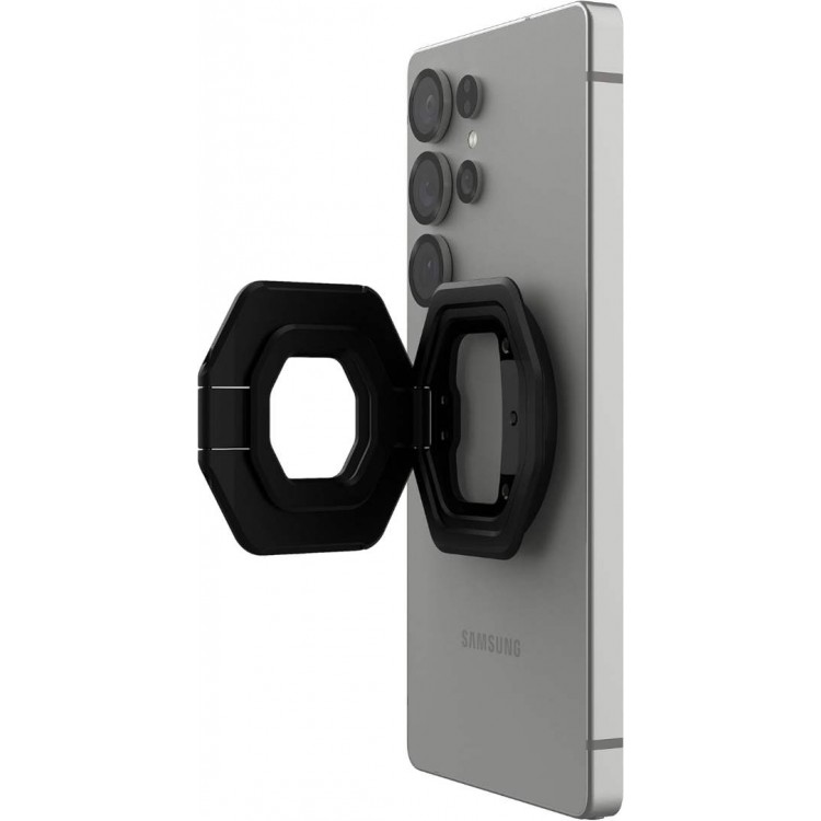 UAG Universal Monarch Mag2 Dual Μαγνητικό μεταλλικό δακτυλίδι/ Βάση 360 για Μανητικές θήκες / Smartphones - ΜΑΥΡΟ - 964446114040
