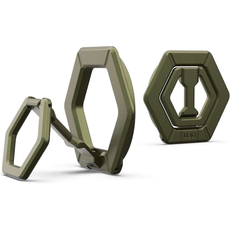 UAG Universal Μαγνητικό μεταλλικό δακτυλίδι/ Βάση 360 για Μανητικές θήκες / Smartphones - ΧΑΚΙ ΠΡΑΣΙΝΟ Drap - 964443117272