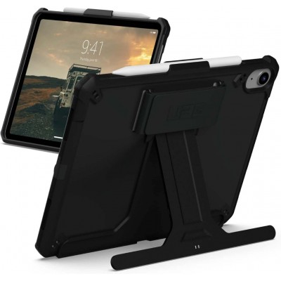 Θήκη UAG Scout με Χειρολαβή & Βάση στήρικης για Apple iPad 10.9 (2022 - 10th gen) - MAYΡΟ - ‎POLYBAG EDITION - 12339HB14040