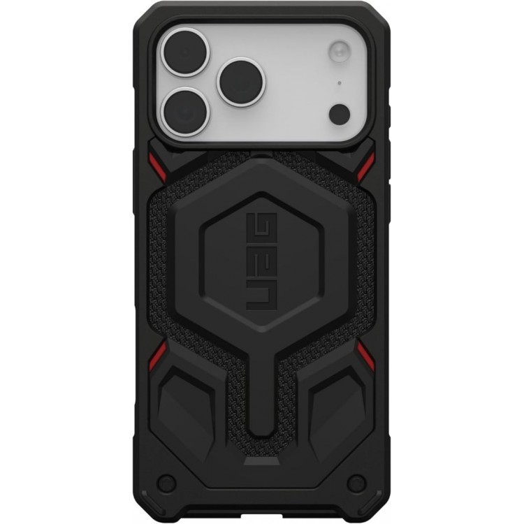 Θήκη UAG MONARCH Pro MagSafe για Apple iPhone 17 Pro MAX 6.9 5G 2025 - Kevlar ΜΑΥΡΟ - 114514113940
