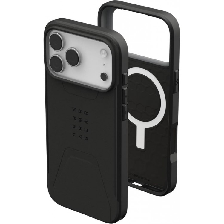 Θήκη UAG Civilian MagSafe για Apple iPhone 17 PRO MAX 6.9 5G 2025 - ΜΑΥΡΟ - 114546114040