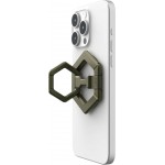 UAG Universal Μαγνητικό μεταλλικό δακτυλίδι/ Βάση 360 για Μανητικές θήκες / Smartphones - ΧΑΚΙ ΠΡΑΣΙΝΟ Drap - 964443117272