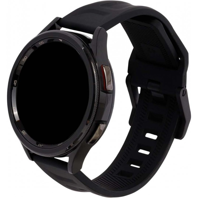 UAG Scout Strap για SAMSUNG Galaxy Watch 6 40/44mm, Watch6 Classic 43/47mm, Watch 5 Pro 45 mm - Fit 20mm - ΜΑΥΡΟ - 294404114040