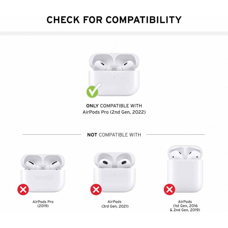 Θήκη UAG Metropolis για Apple AirPods Pro 2 - ΜΑΥΡΟ - 104125114040