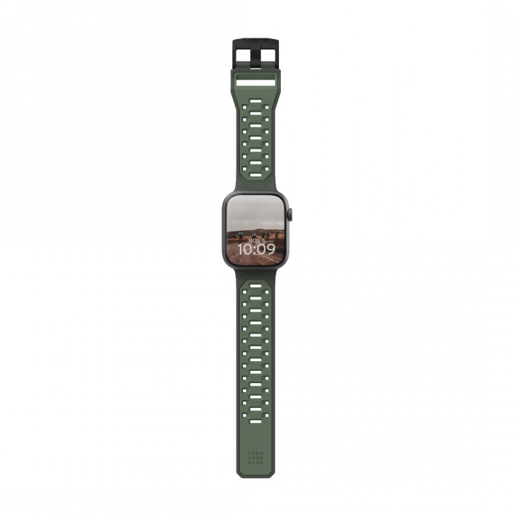 UAG Civilian Strap για Apple Watch SERIES - 49mm/46mm/45mm/44mm/42mm - ΠΡΑΣΙΝΟ ΧΑΚΙ Drab - 194002117272