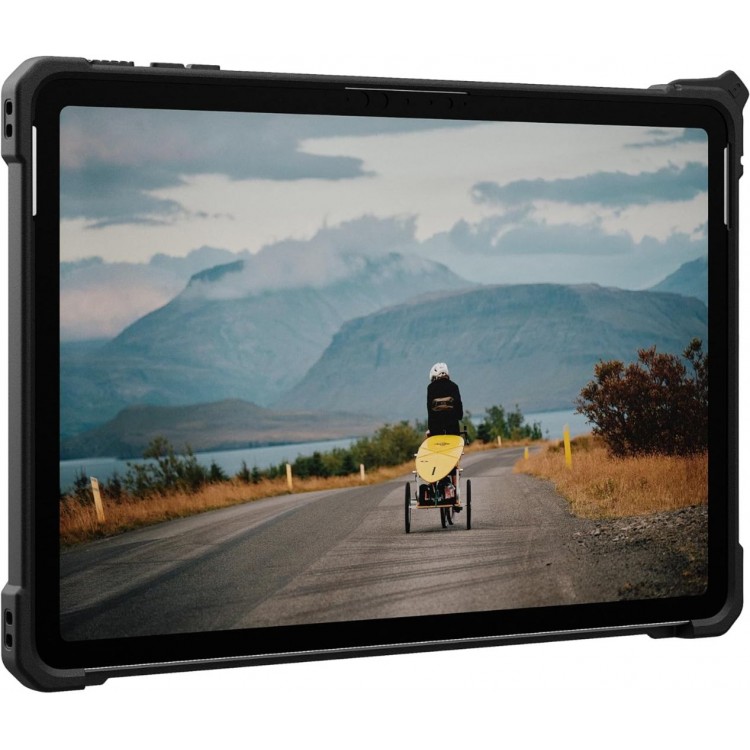 Θήκη UAG PLASMA SHELL με Χειρολαβή & ιμάντα ώμου για MICROSOFT Surface Pro 12" (1st - 2025) - Ice ΔΙΑΦΑΝΟ / ΜΑΥΡΟ - 324023114340