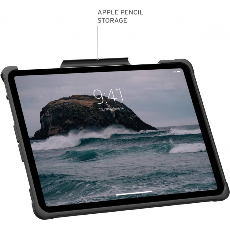 Θήκη UAG Metropolis HS με Χειρολαβή για Apple iPad PRO 11" (2024 - 5th gen - M4) - MAYΡΟ - 124478B14040