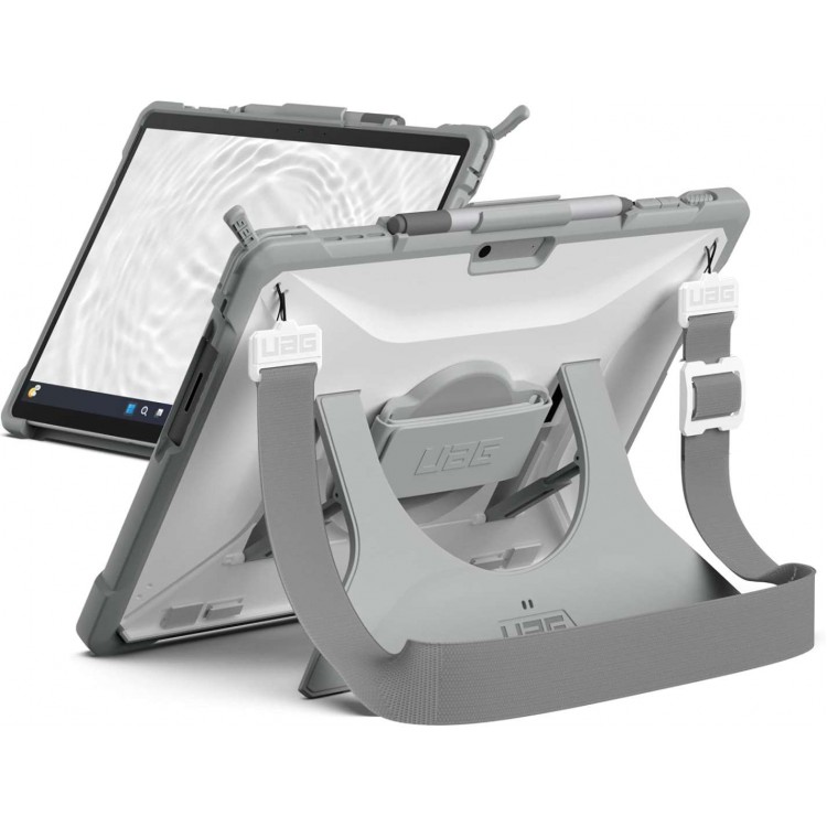 Θήκη UAG PLASMA SHELL w/ strap Healthcare EDITION για MICROSOFT Surface Pro 9/10/11 - ΛΕΥΚΟ ΔΙΑΦΑΝΟ - POLYBAG - 324016BH4130