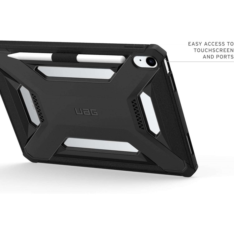 Θήκη UAG Scout για Apple iPad 10.9 (2022 - 10th gen), iPad 11 (10ης Γενιάς 2022 / A16-11ης Γενιάς 2025) - ΜΑΥΡΟ - 124507114040