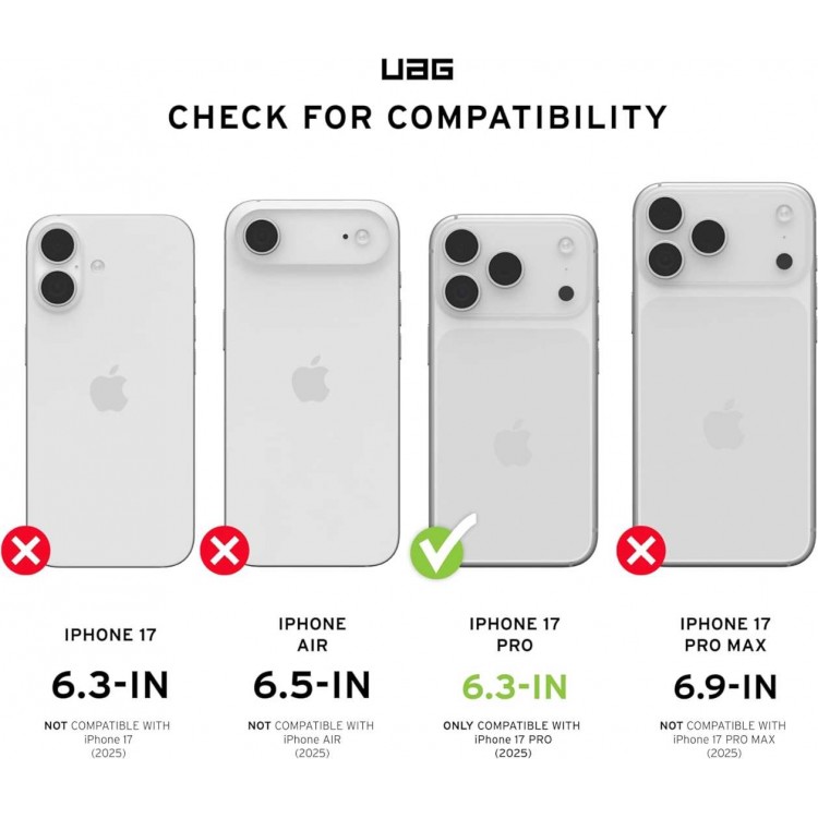 Θήκη UAG Civilian SE MagSafe για Apple iPhone 17 PRO 6.3 5G 2025 - ΠΟΡΤΟΚΑΛΙ - 114545119797