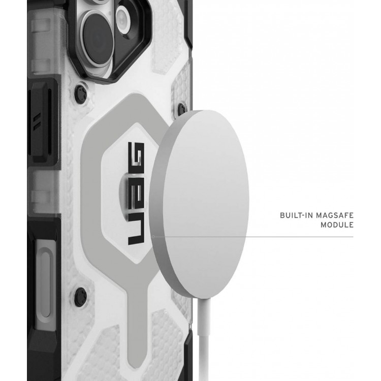 Θήκη UAG Pathfinder MS MagSafe για Apple iPhone 17 6.3 2025 -  ΔΙΑΦΑΝΟ ΓΚΡΙ/ΜΑΥΡΟ - 114553113140