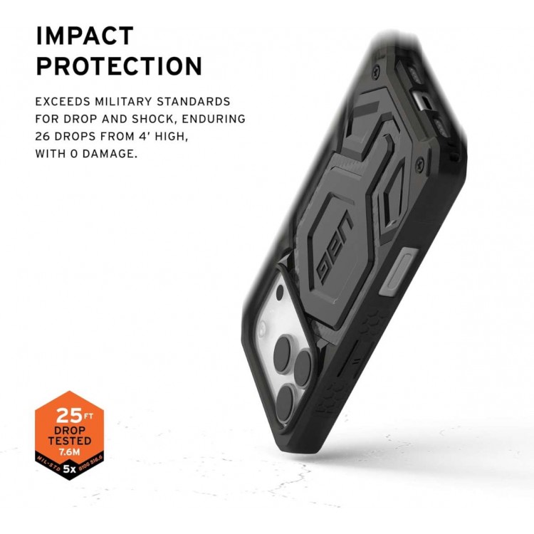 Θήκη UAG MONARCH Pro MagSafe για Apple iPhone 17 Pro 6.3 5G 2025 - Carbon Fiber ΜΑΥΡΟ - 114513114242