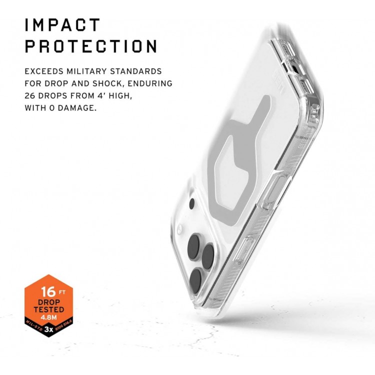 Θήκη UAG Plyo MagSafe για Apple iPhone 17 Pro 6.3 5G 2025 - ICE/ΔΙΑΦΑΝΟ ΑΣΗΜΙ - 114529114333
