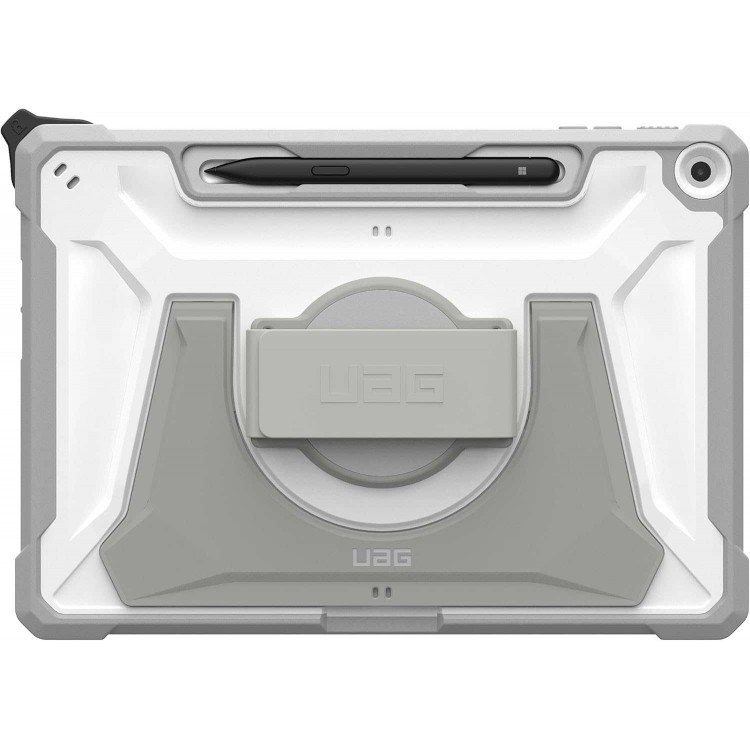 Θήκη UAG PLASMA Healthcare SHELL με Χειρολαβή & ιμάντα ώμου για MICROSOFT Surface Pro 12" (1st - 2025) - ΛΕΥΚΟ/ΓΚΡΙ - 324023B14130
