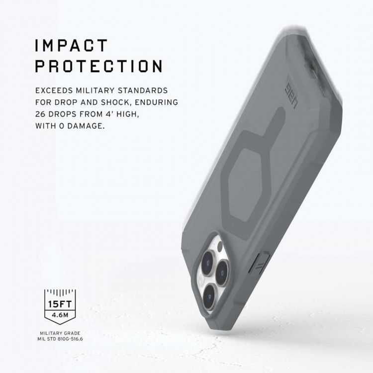 Θήκη UAG Essential Armor MAGSAFE για Apple iPhone 15 PRO MAX 6.7 2023 - ΑΣΗΜΙ - 114296113333
