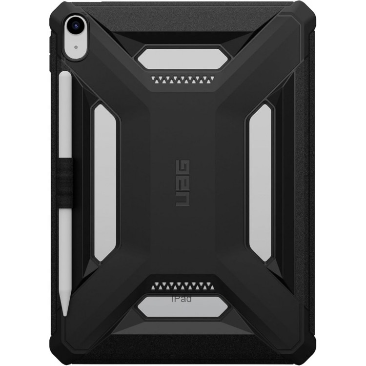 Θήκη UAG Scout για Apple iPad 10.9 (2022 - 10th gen), iPad 11 (10ης Γενιάς 2022 / A16-11ης Γενιάς 2025) - ΜΑΥΡΟ - 124507114040