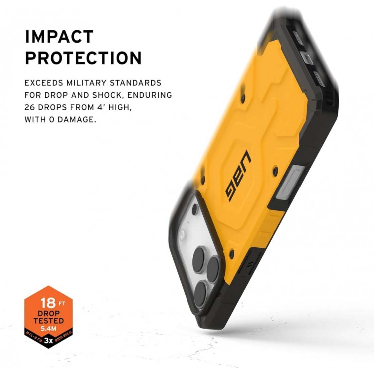 Θήκη UAG pathfinder MagSafe για Apple iPhone 17 Pro 6.3 2025 - Heritage ΚΙΤΡΙΝΟ - 114548118282