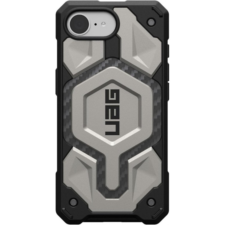 Θήκη UAG MONARCH Pro MagSafe για Apple iPhone 16e 6.1 5G 2025 - Titanium ΜΑΥΡΟ - 114497113636