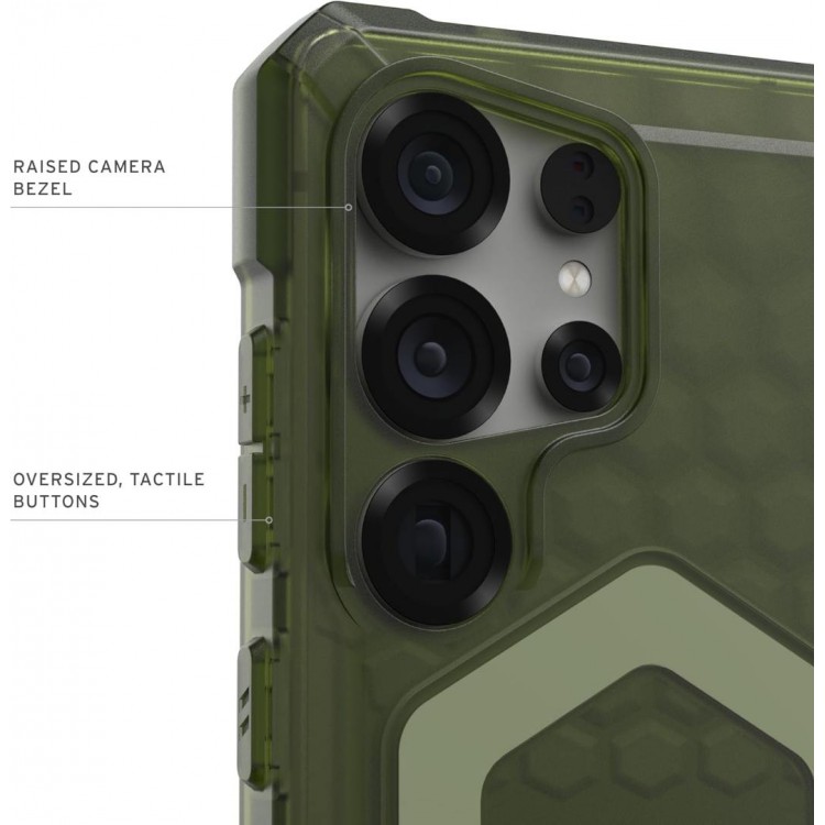 Θήκη UAG Essential Armor MAGSAFE για Samsung Galaxy S25 Ultra 5G 2025 - ΠΡΑΣΙΝΟ ΧΑΚΙ - 214492117272