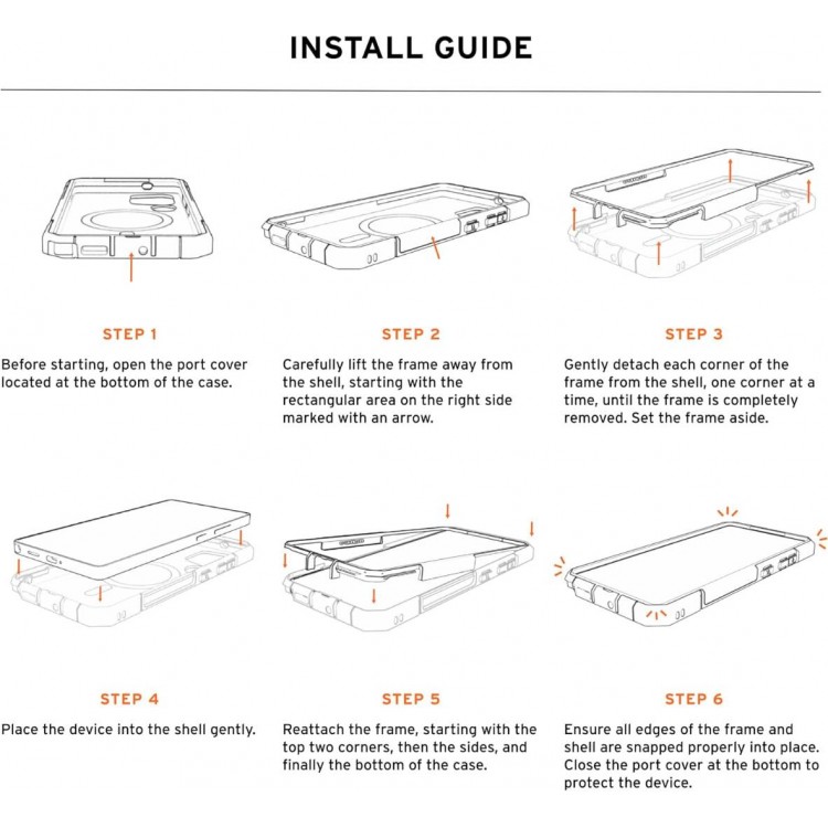 Θήκη UAG Trooper MagSafe με κλιπ ζώνης για Samsung Galaxy S26 Ultra 6.9 5G 2026 - ΜΑΥΡΟ - 2145461BV01