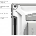 Θήκη UAG PLASMA Healthcare SHELL με Χειρολαβή & ιμάντα ώμου για MICROSOFT Surface Pro 12" (1st - 2025) - ΛΕΥΚΟ/ΓΚΡΙ - 324023B14130