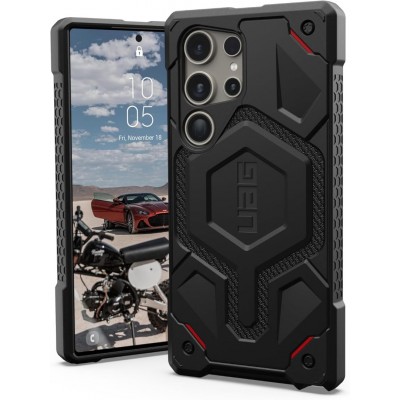 Θήκη UAG MONARCH για Samsung Galaxy S24 ULTRA 5G 2024 - ΜΑΥΡΟ Kevlar - 214415113940