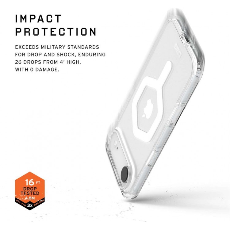 Θήκη UAG Plyo MagSafe για Apple iPhone 17 AIR 6.6 5G 2025 - ICE/ΔΙΑΦΑΝΟ ΛΕΥΚΟ - 114532114341
