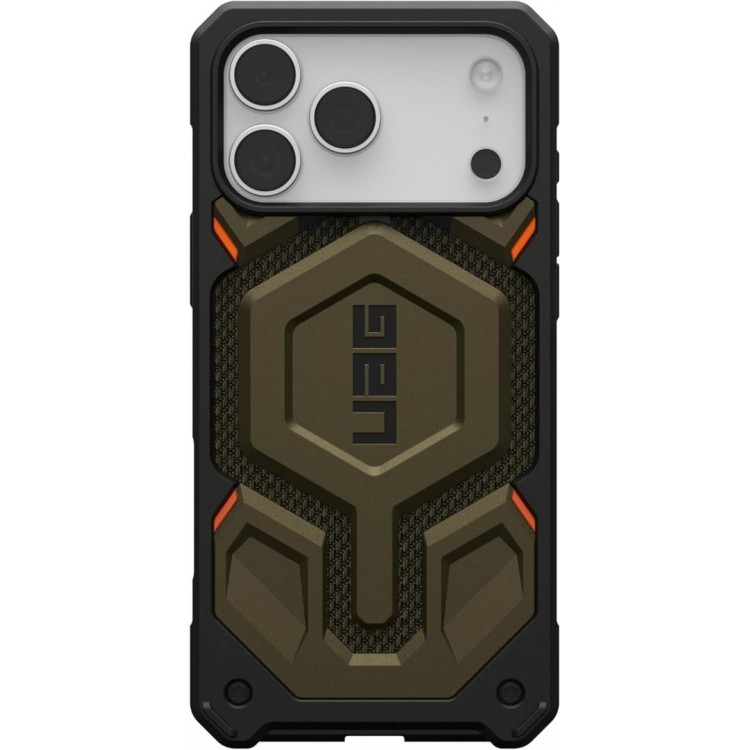 Θήκη UAG MONARCH Pro MagSafe για Apple iPhone 17 Pro 6.3 5G 2025 - Kevlar Element ΠΡΑΣΙΝΟ - 11451311397B