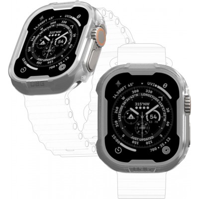 Θήκη UAG Scout Armor για Apple Watch Ultra 2/Ultra 1 - 49mm - Frosted ΔΙΑΦΑΝΟ - 1A4413110243