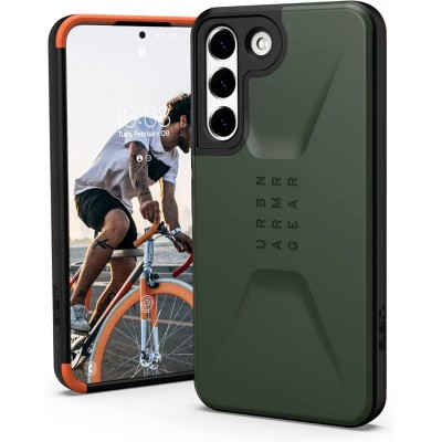 Case UAG Civilian for SAMSUNG GALAXY S22+ PLUS - GREEN OLIVE - 21343D117272