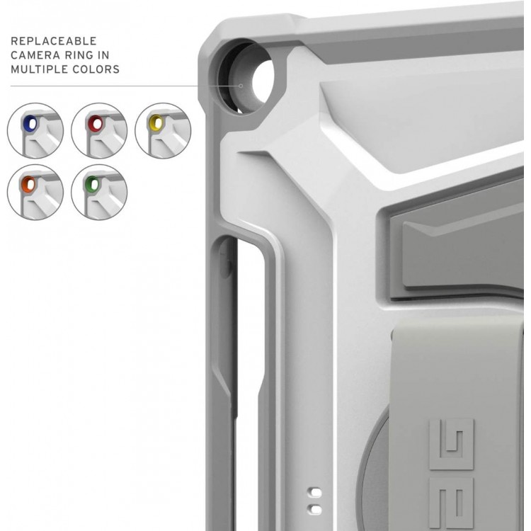 Θήκη UAG PLASMA Healthcare SHELL με Χειρολαβή & ιμάντα ώμου για MICROSOFT Surface Pro 12" (1st - 2025) - ΛΕΥΚΟ/ΓΚΡΙ - 324023B14130