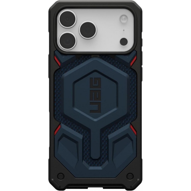 Θήκη UAG MONARCH Pro MagSafe για Apple iPhone 17 Pro 6.3 5G 2025 - Kevlar Mallard ΜΠΛΕ - 114513113955