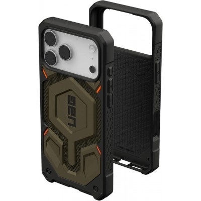 Θήκη UAG MONARCH Pro MagSafe για Apple iPhone 17 Pro 6.3 5G 2025 - Kevlar Element ΠΡΑΣΙΝΟ - 11451311397B
