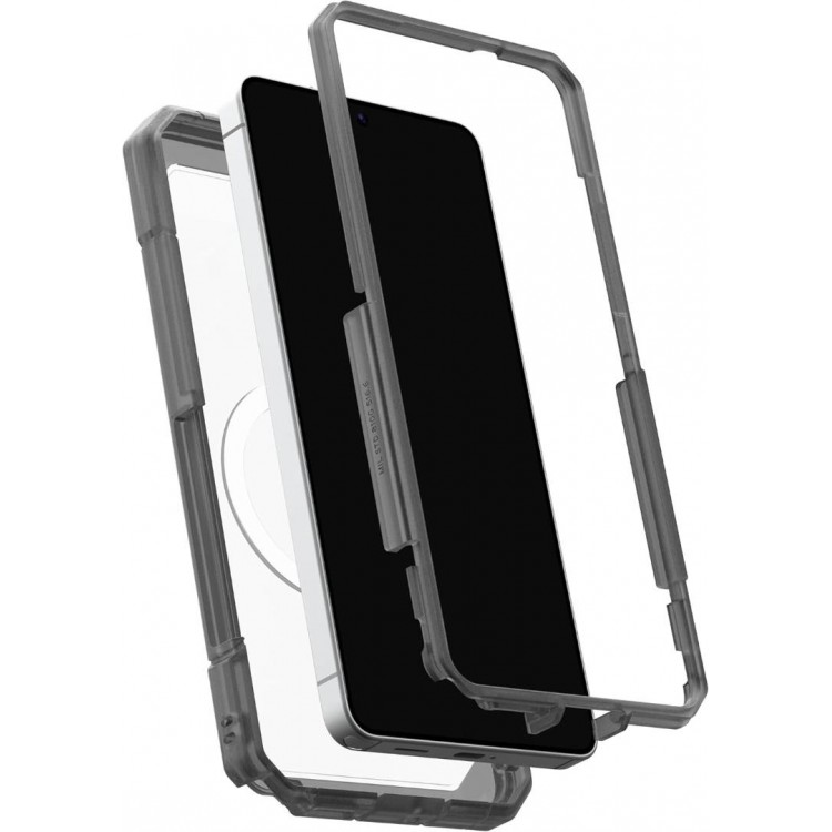 Case UAG Trooper MagSafe με Προστατευτικό πλαίσιο/θύρα φόρτισης για Samsung Galaxy S26 Ultra 6.9 5G 2026 - ΔΙΑΦΑΝΟ/ΓΚΡΙ - 214516114G31