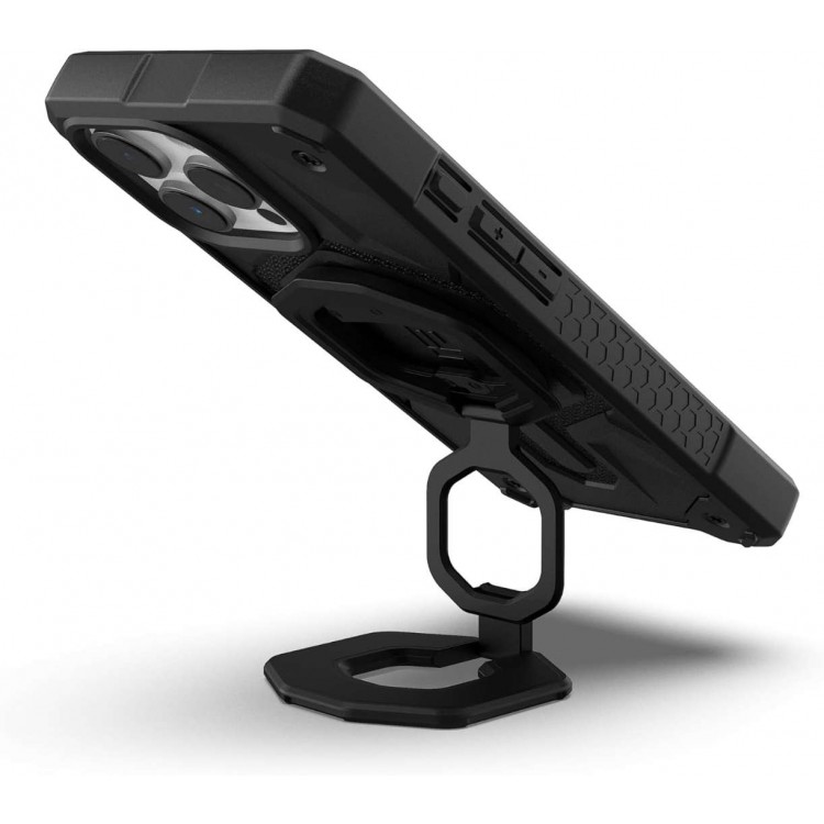 UAG Universal Monarch Mag2 Dual Μαγνητικό μεταλλικό δακτυλίδι/ Βάση 360 για Μανητικές θήκες / Smartphones - ΜΑΥΡΟ - 964446114040